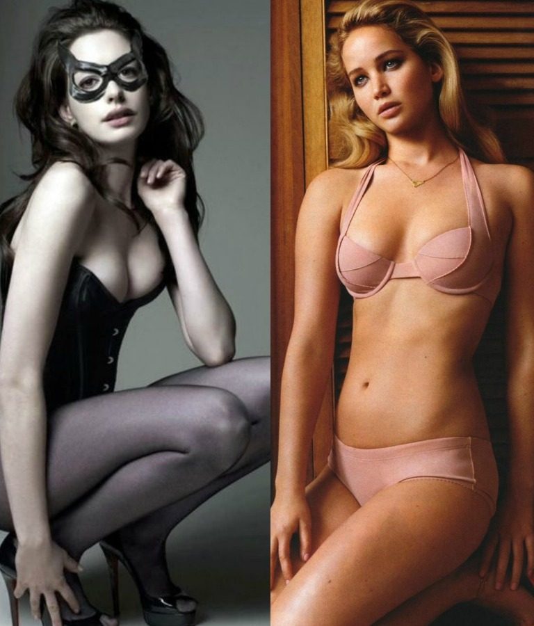 今集有：Anne Hathaway、Margot Robbie、Jennifer Lawrence與Olivia Munn。