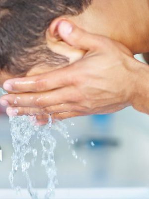 face-washing