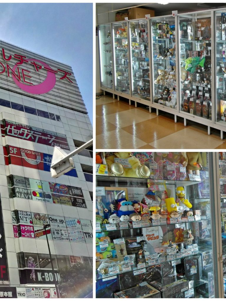 到東京的話，非到AKIBA Cultures ZONE不可，這大型的動漫商城能一次過滿足你所有願望，6層動漫商店包括漫畫、人物模型、雜貨等，還有娛樂咖啡廳，夠你逛一整個下午。 website：http://akibacultureszone.com/