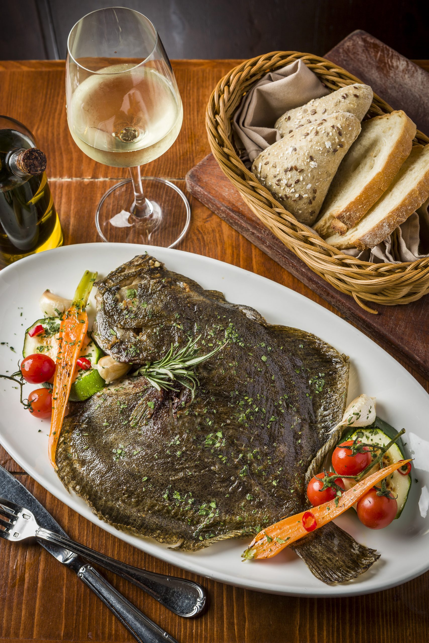 Rustico - Pan-seared Whole Turbot