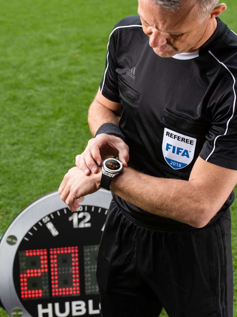 Bjorn Kuipers wearing the Big Bang Referee FIFA World Cup Russia 2018TM (2)