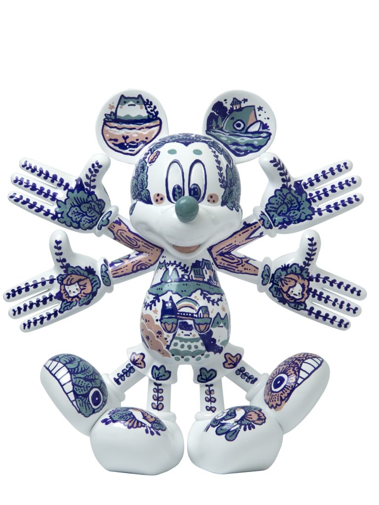 Snow Angel Mickey by Bao Ho