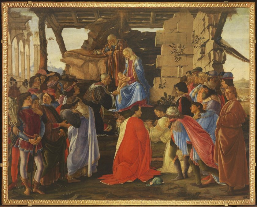 PHOTO/ Adorartion of the Magi, Sandro Botticelli