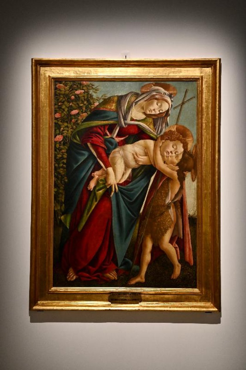 PHOTO/ “Madonna and Child with St John" by Sandro Botticelli, from info.gov.hk