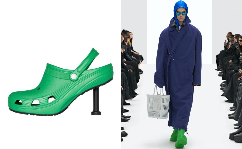 Balenciaga x Gucci單品再曝光、 Crocs鞋化身高跟鞋丨細數Balenciaga 2022春季系列12大亮點