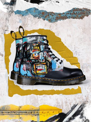 致敬G-Dragon最愛的非裔傳奇藝術家丨Jean-Michel Basquiat x Dr. Martens全新聯乘系列登場