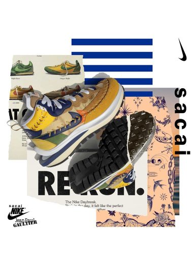 在高訂系列率先曝光丨Jean Paul Gaultier x sacai x Nike Vaporwaffle勢必成最搶手聯名波鞋