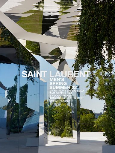 時裝展線上直播丨Saint Laurent 2022春夏男裝系列將於威尼斯舉辦實體時裝騷