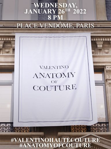 時裝騷線上直播丨Valentino Anatomy of Couture 2022春夏男女裝高訂系列即將上演