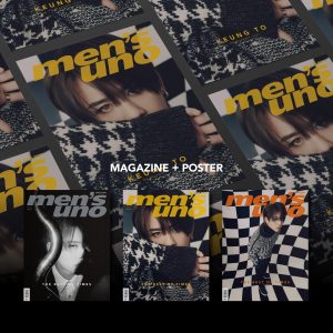 2022年2月號－三封面套裝訂購】men's uno HK COLLAR 三封面雜誌