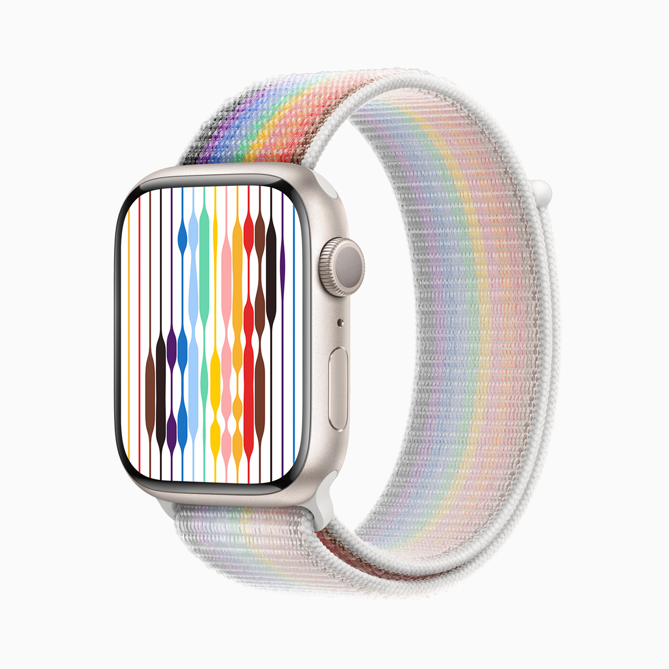 同志驕傲月限定｜Apple推出Pride Edition彩虹色運動手環錶帶