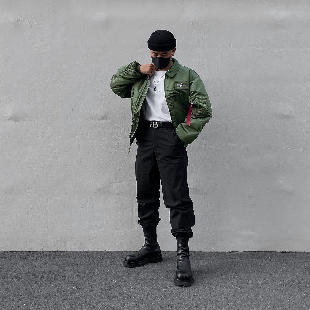 MA1軍褸外套的由來你要懂，了解當中歷史與7個Bomber Jacket穿搭配襯造型示範