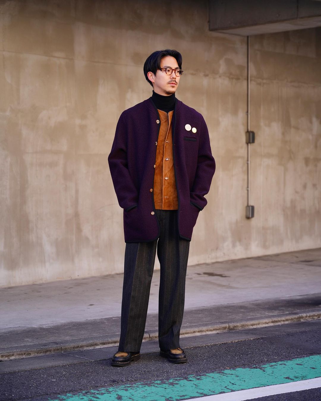 男生樽領衫穿搭示範，推介8個Turtleneck 高領衫的韓系時尚配襯造型