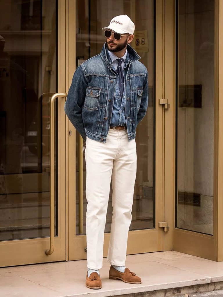 牛仔外套穿搭技巧示範，推介7個男生值得參考的Denim Jacket時尚造型示範  