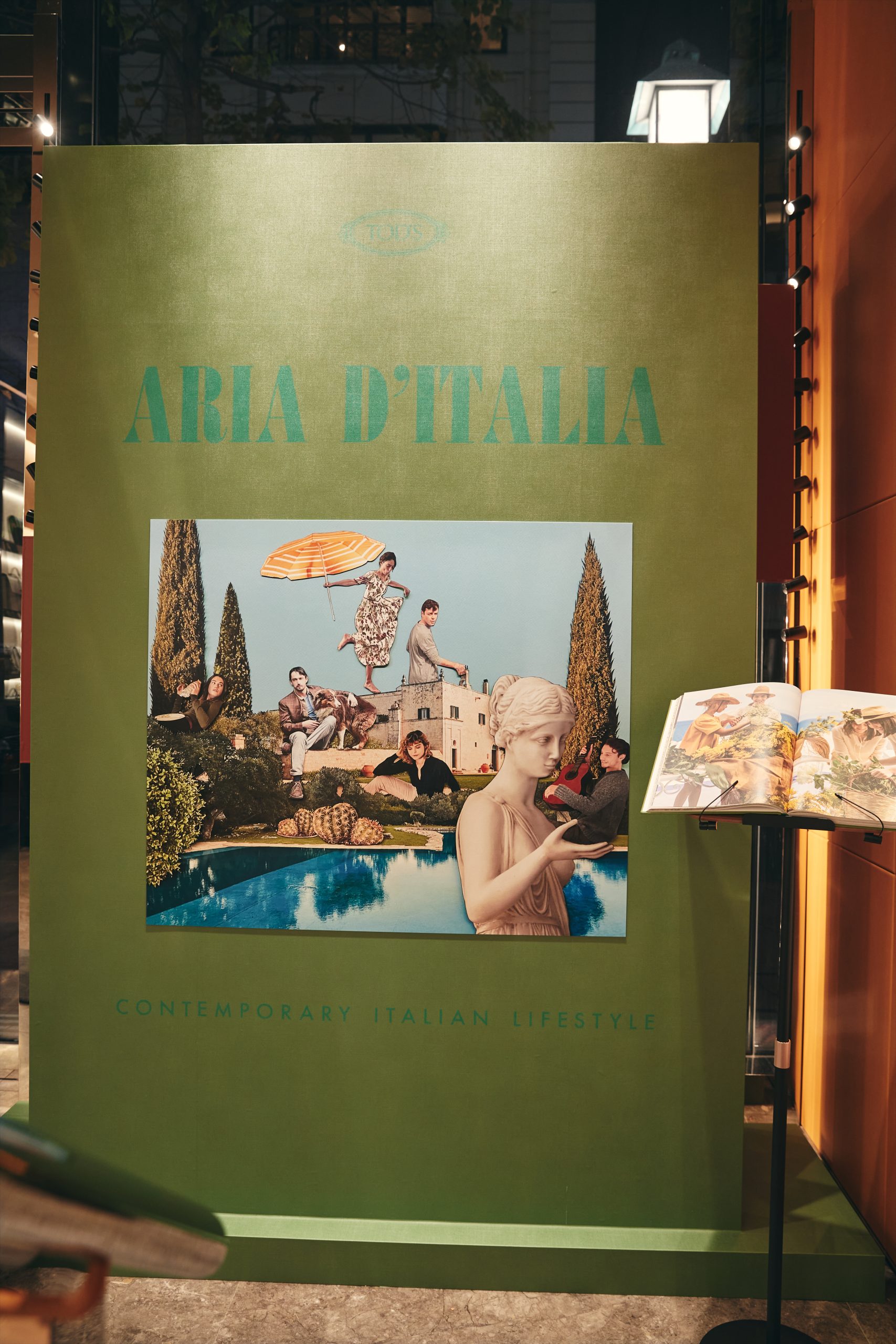 《Aria d'Italia》一書正式發售 丨 榮倉奈奈、町田啟太亮相慶祝Tod’s東京銀座專門店開幕