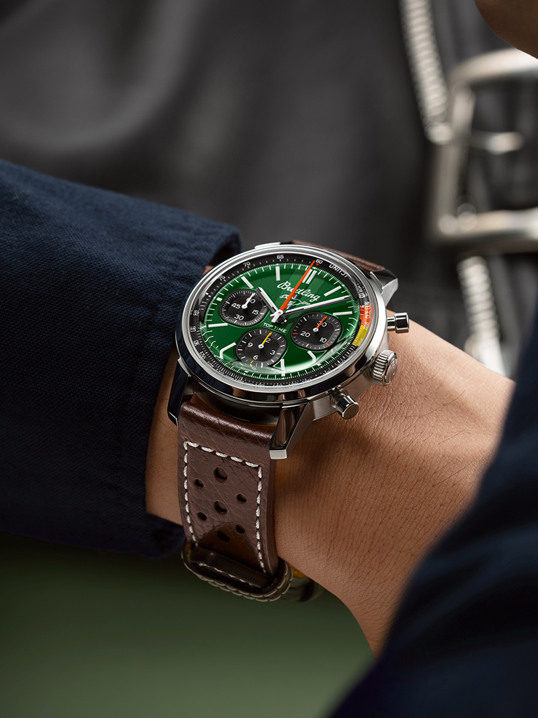綠色成今年最受歡迎錶色!細數8款Breitling、Bell & Ross及Longines大熱綠色腕錶