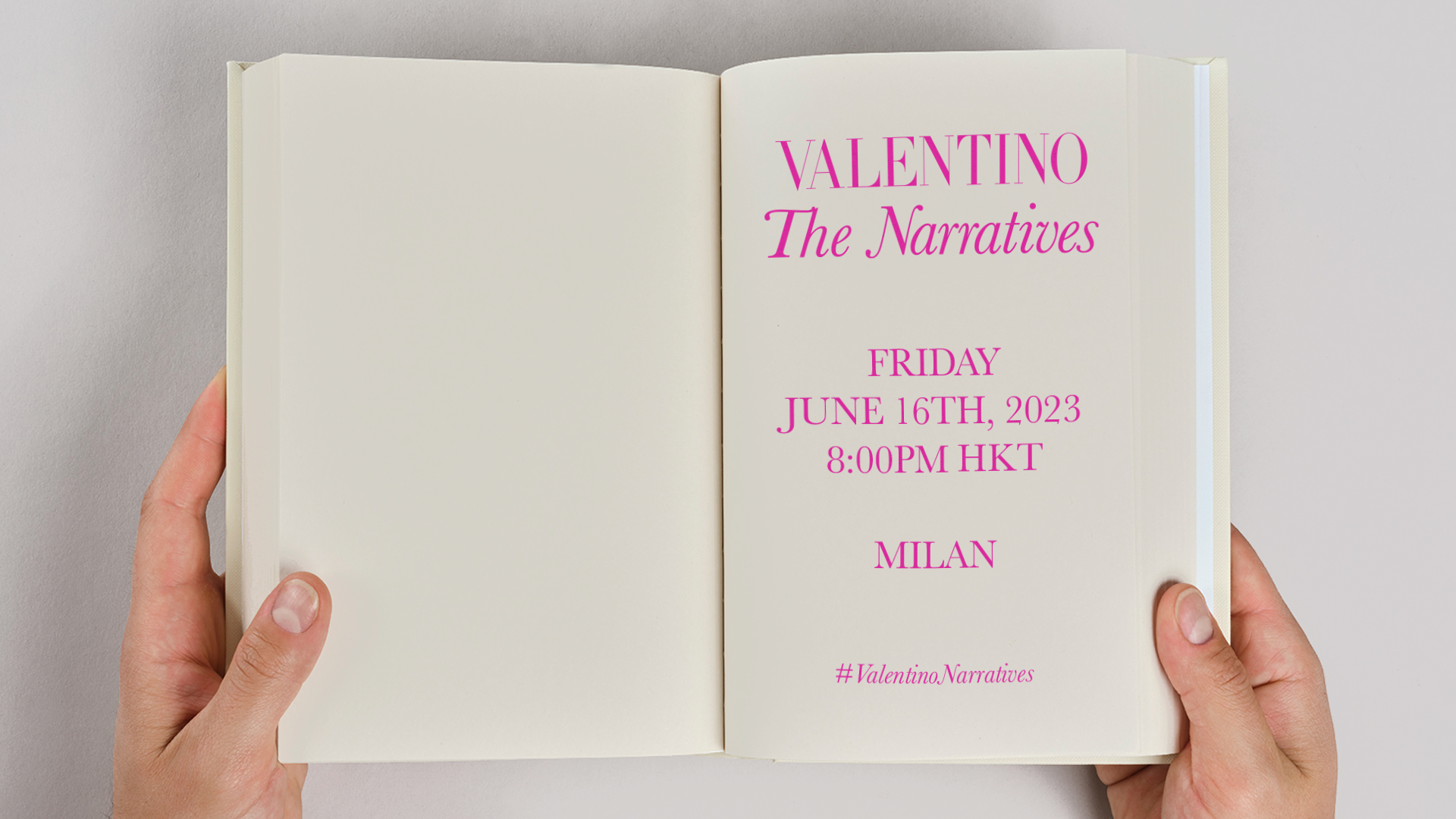 時裝騷線上直播丨Valentino The Narratives男裝騷即將於米蘭登場