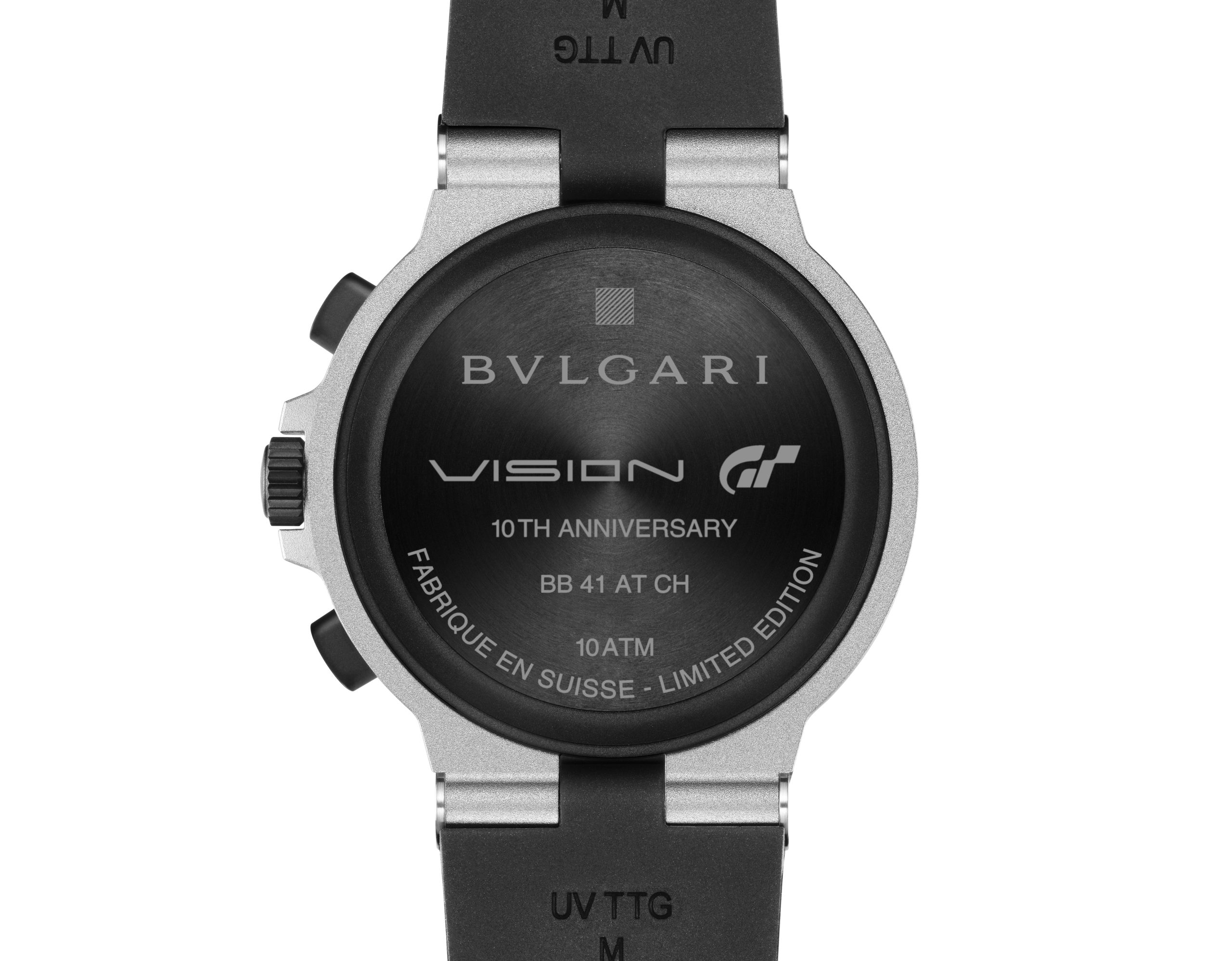 BVLGARI x Gran Turismo特別版Aluminium鋁合金計時碼錶登場！