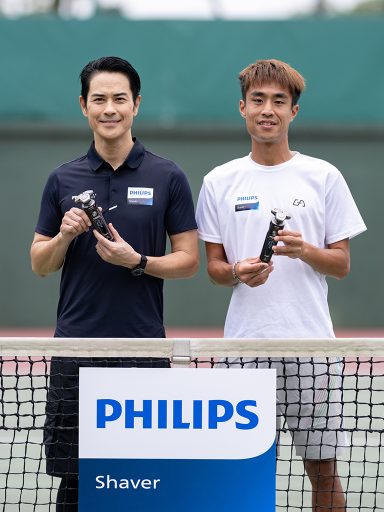 「付出時間和勤力令自己追求更高的成就！」Philips Shaver X 鄭嘉穎 X 香港男子網球運動員王康傑專訪
