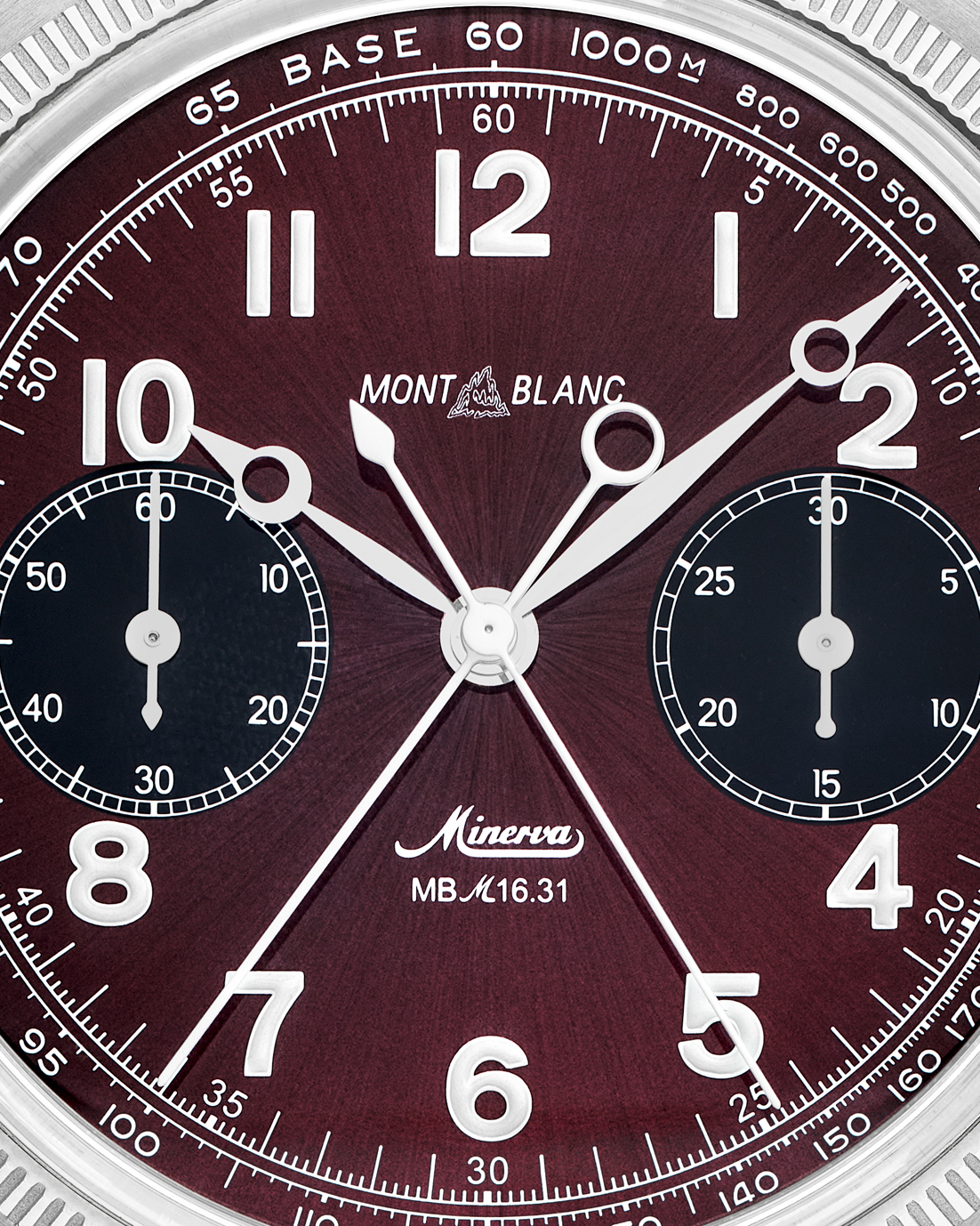 Montblanc萬寶龍2025全新 1858追針計時腕錶1858 Split Second Chronograph LE100｜重現Minerva製錶廠工藝精髓