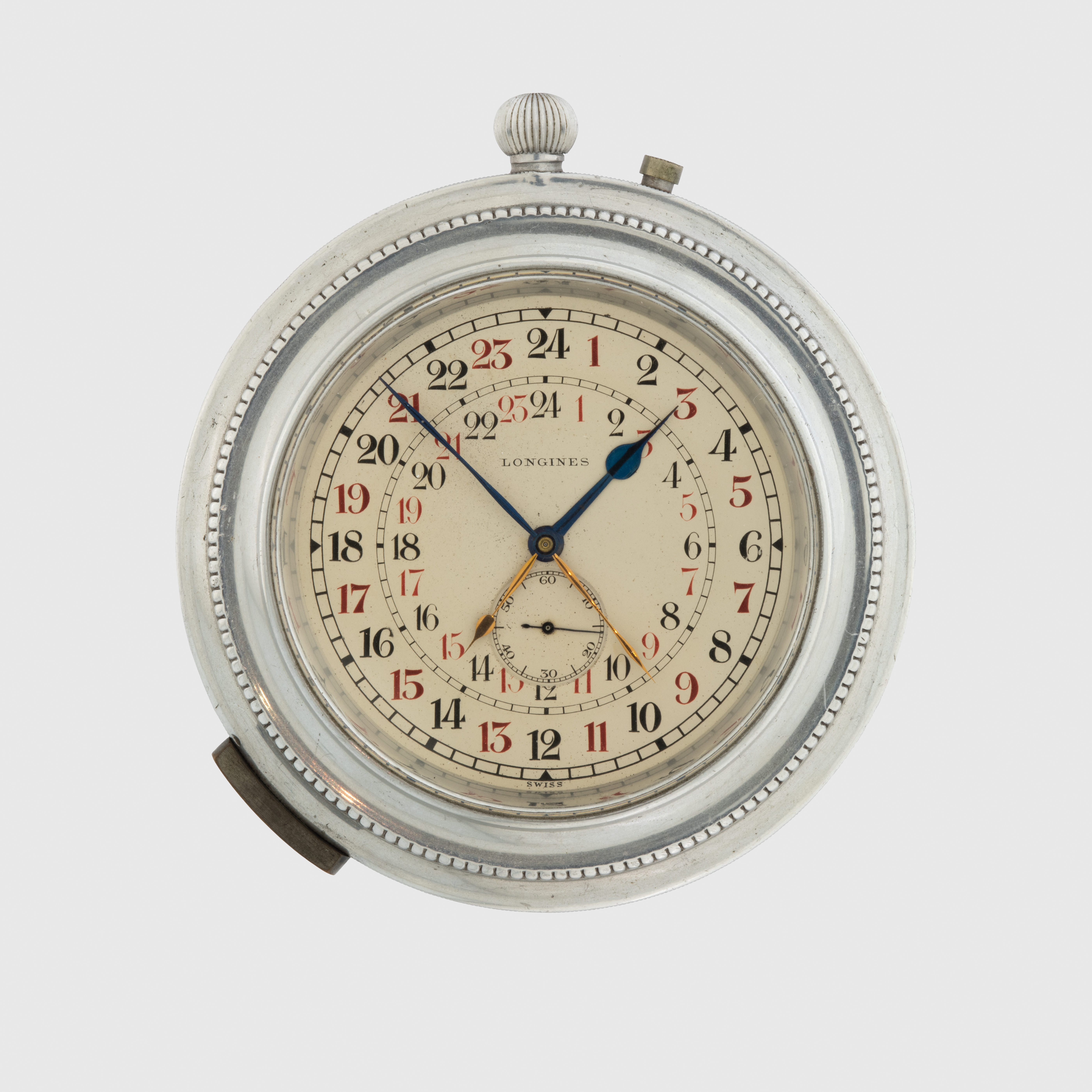 Longines浪琴先行者系列Spirit Zulu Time 1925腕錶由來與演變;1931年:Longines Cockpit Clock飛行艙鐘。PHOTO/ LONGINES