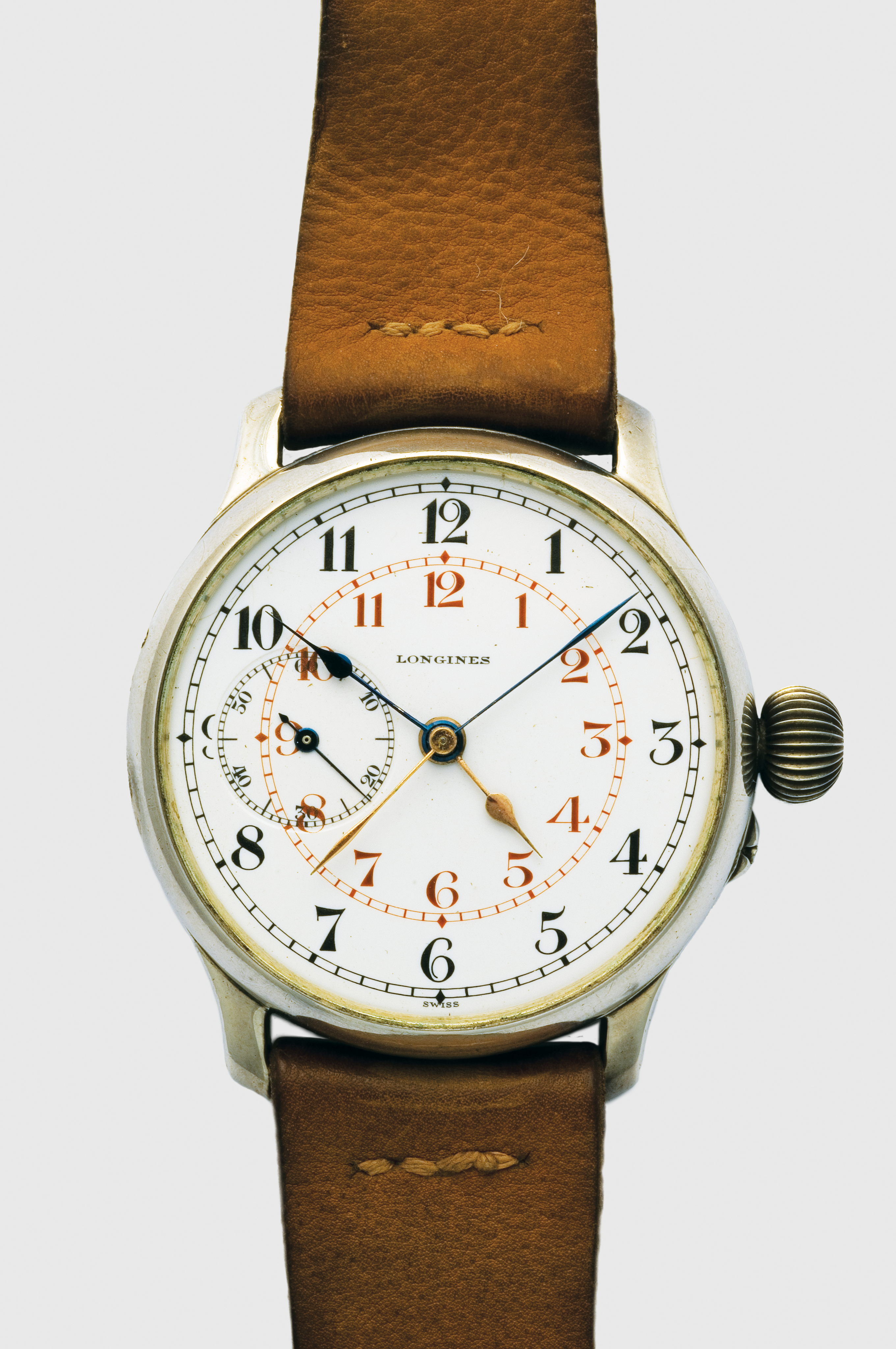 Longines浪琴先行者系列Spirit Zulu Time 1925腕錶由來與演變;1930年:Longines Weems雙時區飛行員腕錶。PHOTO/ LONGINES