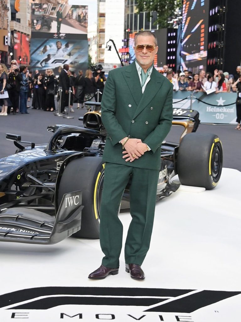 從賽道到紅毯,Brad Pitt 宣傳《F1》電影其間的 6 種型格穿搭方式示範