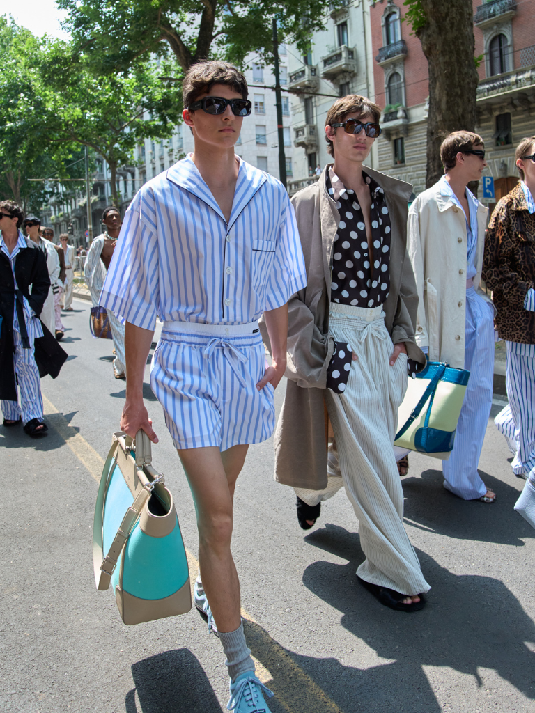 Dolce & Gabbana 2026春夏男裝5大亮點:睡衣男孩走上街頭打破男裝風格界限