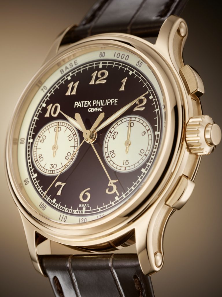 Patek Philippe百達翡麗超級複雜功能5370R-001雙秒追針計時碼錶:栗色的優雅
