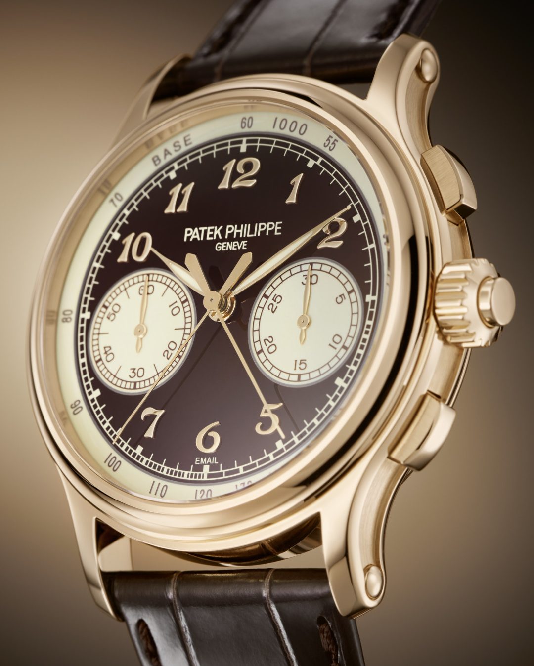 Patek Philippe百達翡麗超級複雜功能5370R-001雙秒追針計時碼錶：栗色的優雅
