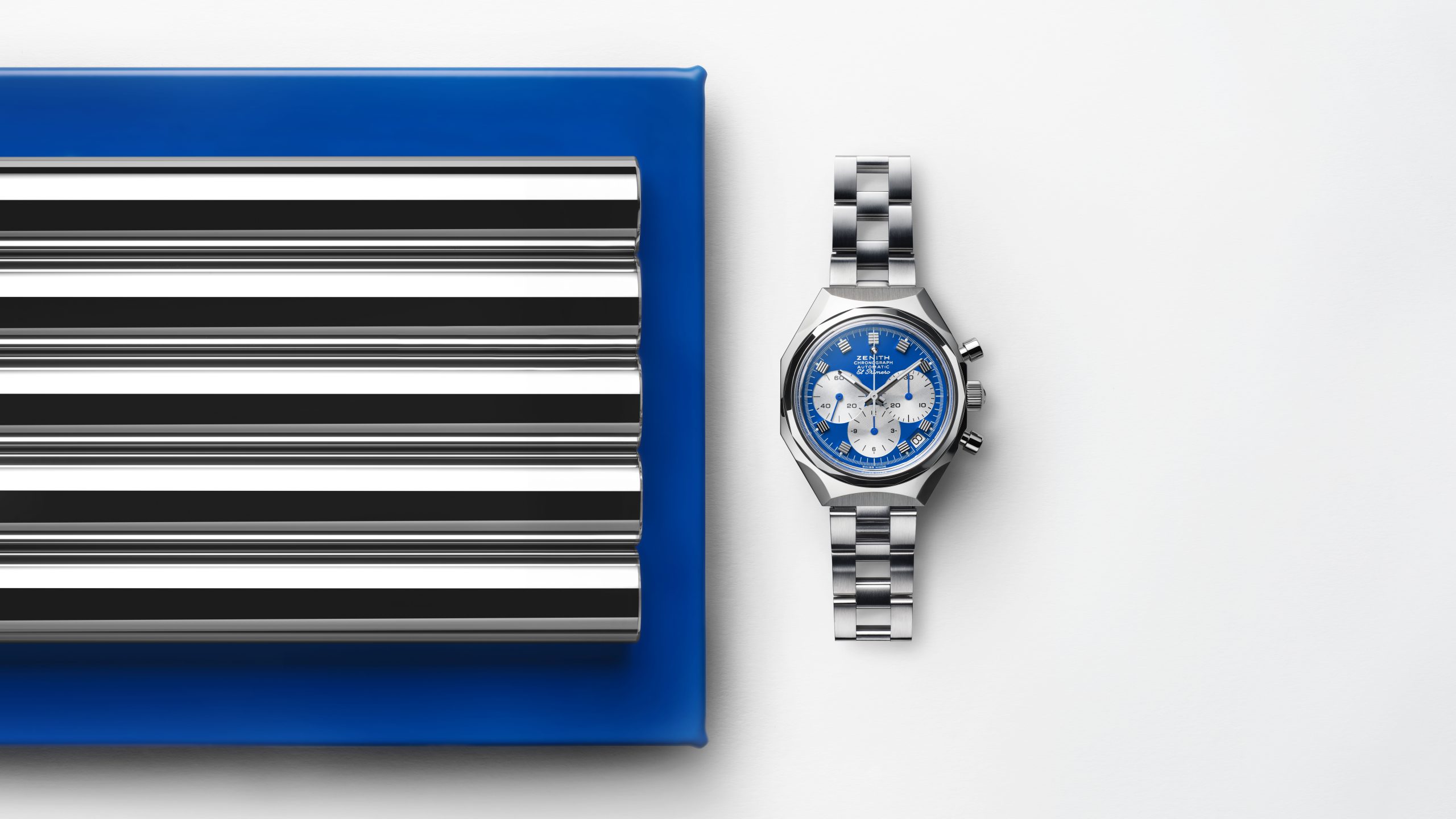 60年代瑞士製造的相遇｜ZENITH與瑞士USM Modular Furniture聯手推出Defy Chronograph USM