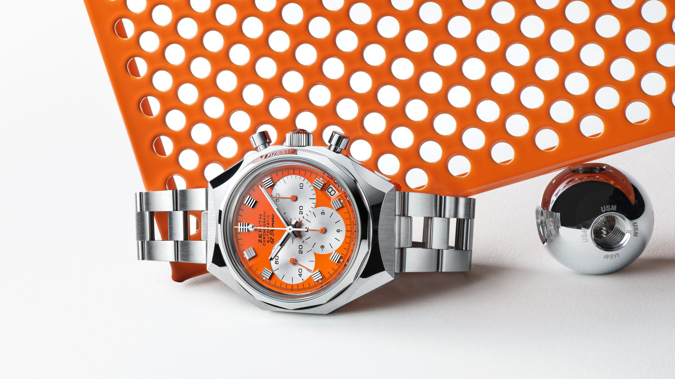 60年代瑞士製造的相遇｜ZENITH與瑞士USM Modular Furniture聯手推出Defy Chronograph USM