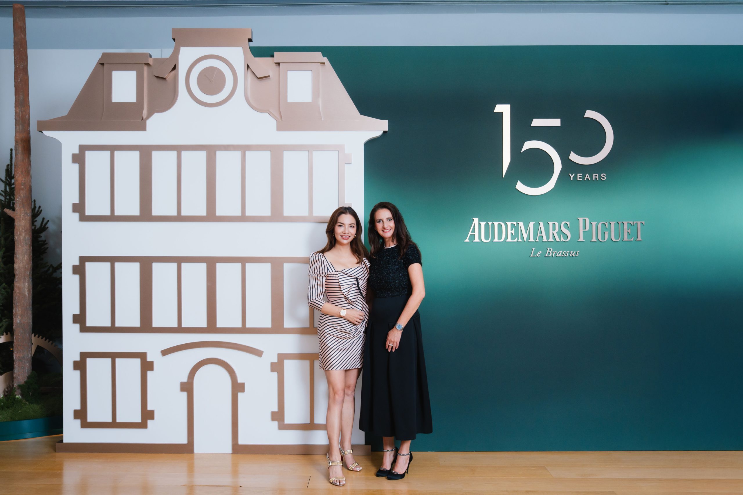 Audemars Piguet愛彼全球行政總裁Ilaria Resta及大中華區行政總裁Peggy Hu出席活動。 PHOTO/ AUDEMARS PIGUET