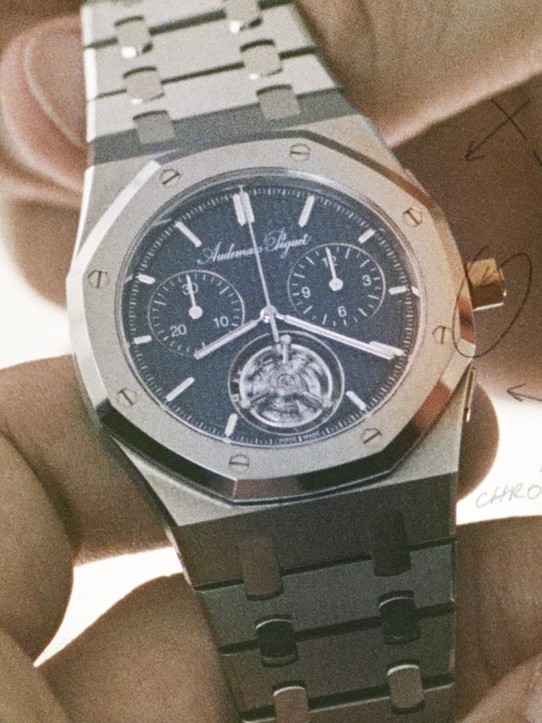 Audemars Piguet愛彼RD#5皇家橡樹系列Jumbo超薄陀飛輪計時碼錶｜實現輕按計時新技術