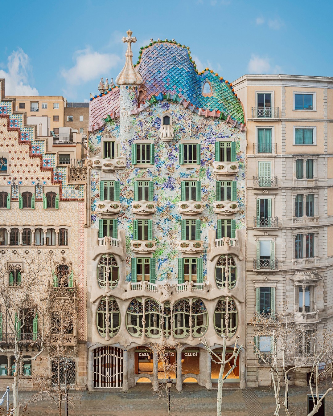 經復修後的巴特羅之家Casa Batlló。PHOTO / Casa Batlló