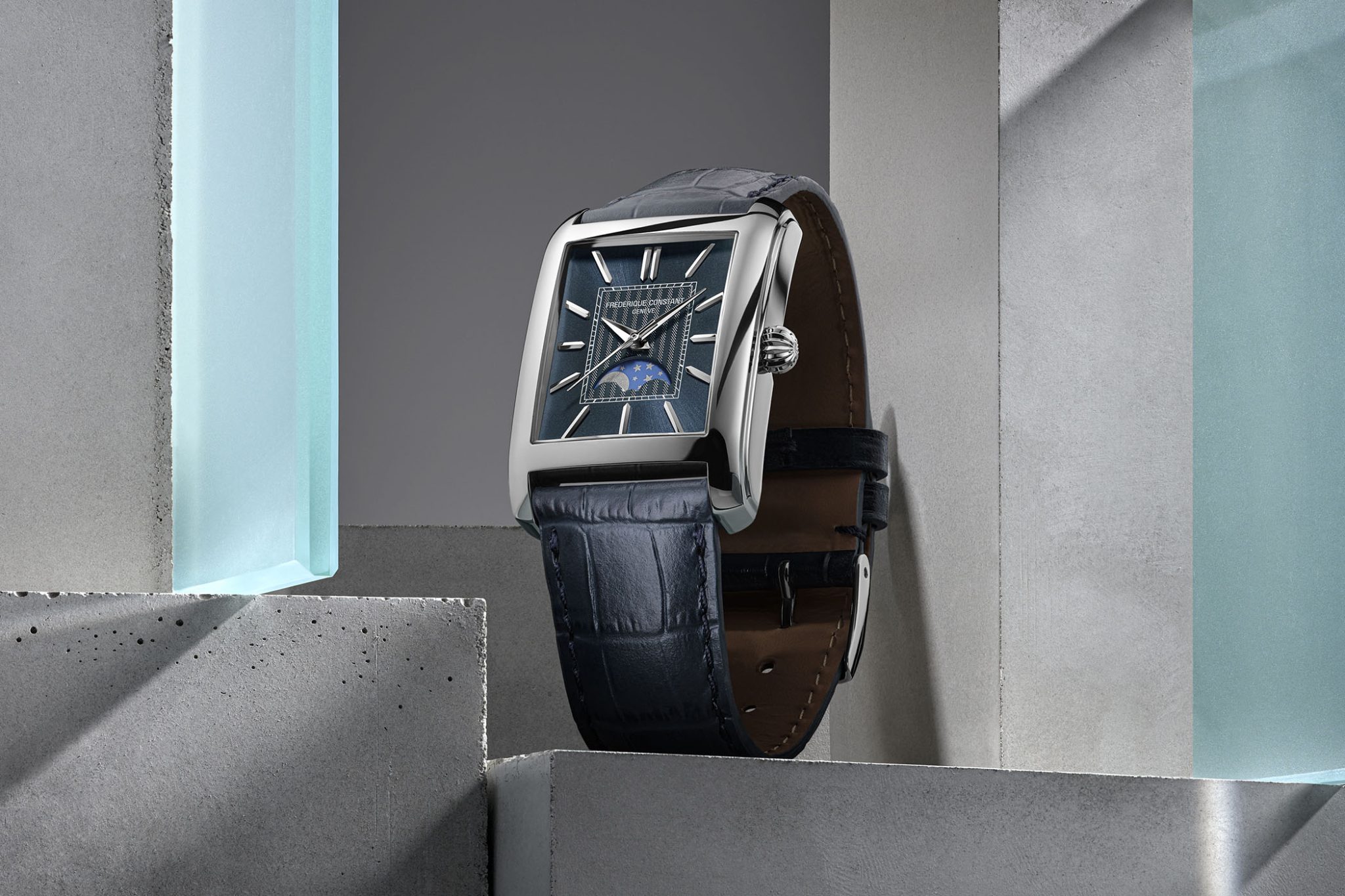 FREDERIQUE CONSTANT Mod. CARREE Moonphase Automatic main image 0