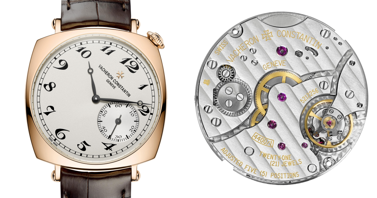 Historiques American 1921 36.5 毫米款式，搭載4400 AS 手動機芯。PHOTO/ Vacheron Constantin