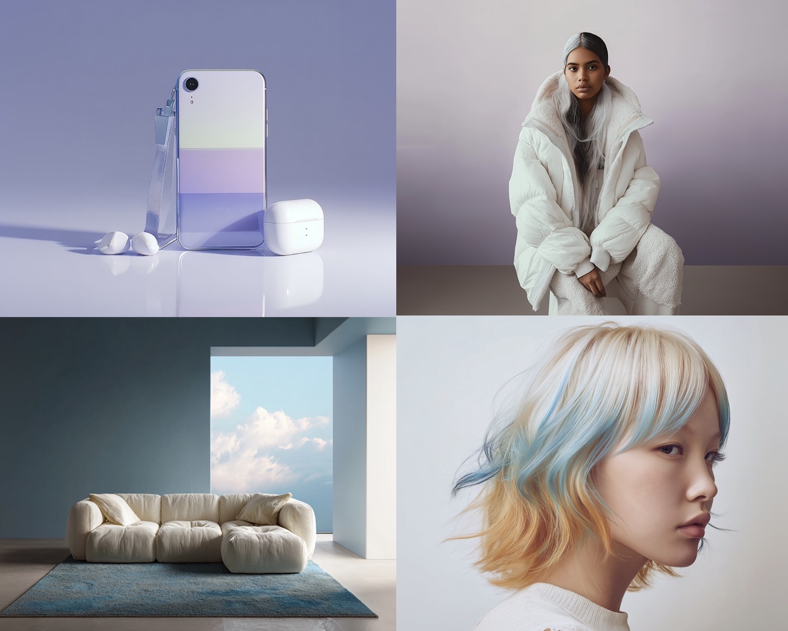 Cloud Dancer既能成為主色，也能與其他顏色組合協調，讓所有色彩綻放更顯眼的光芒，同時適合套用至不同設計範疇。PHOTO / Pantone