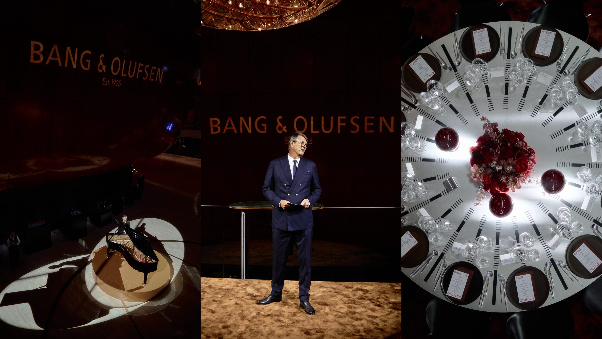 早前，B&O特別在哥本哈根歌劇院舉辦一場盛大晚宴，透過這場慶典不僅向百年工藝與創新致敬，更象徵著品牌下個世紀持續探索、追求非凡境界的嶄新篇章。 PHOTO / Bang & Olufsen