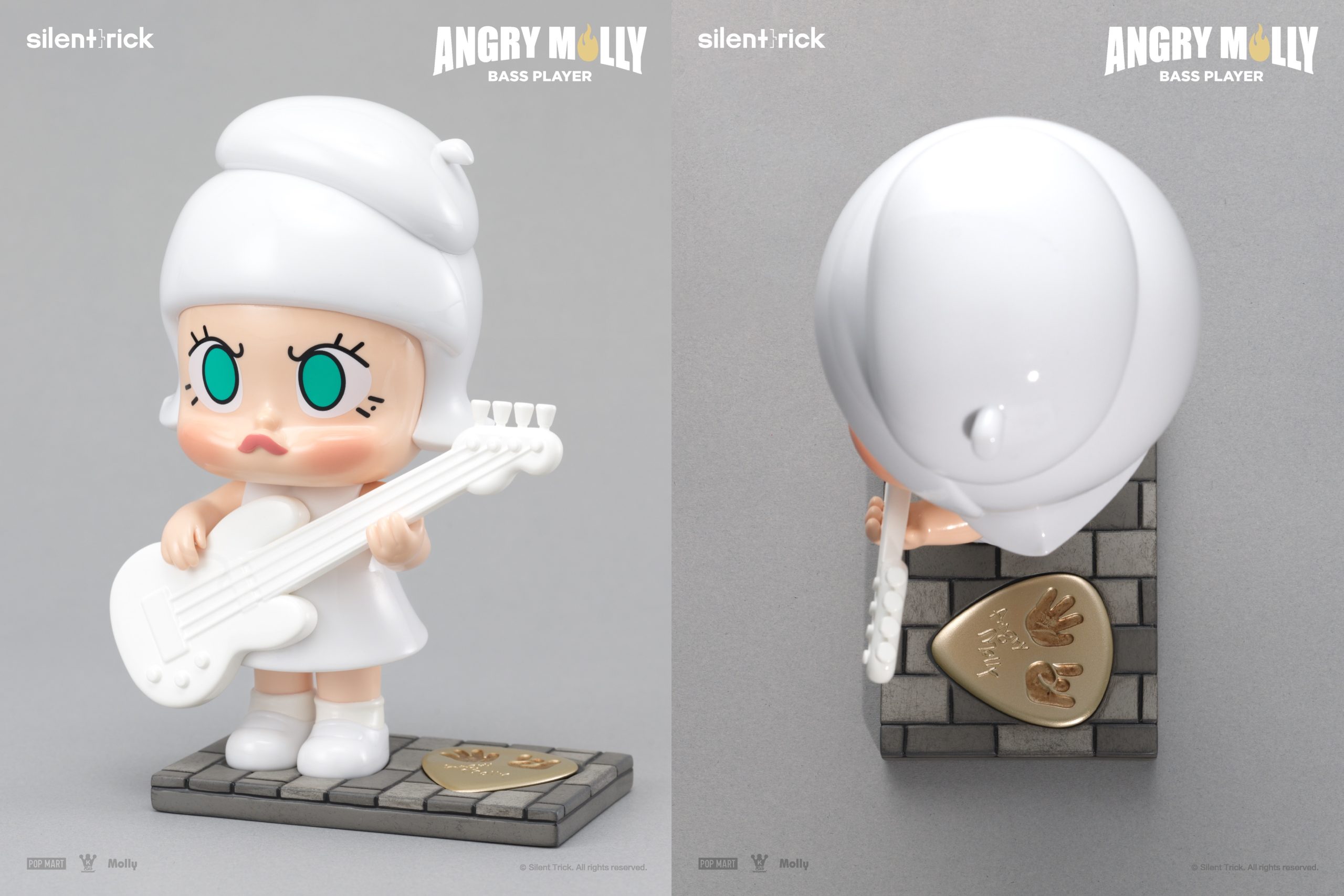 全新Angry Molly造型的Figure,限量推出300枚。PHOTO / Amazing Toy Show 2025