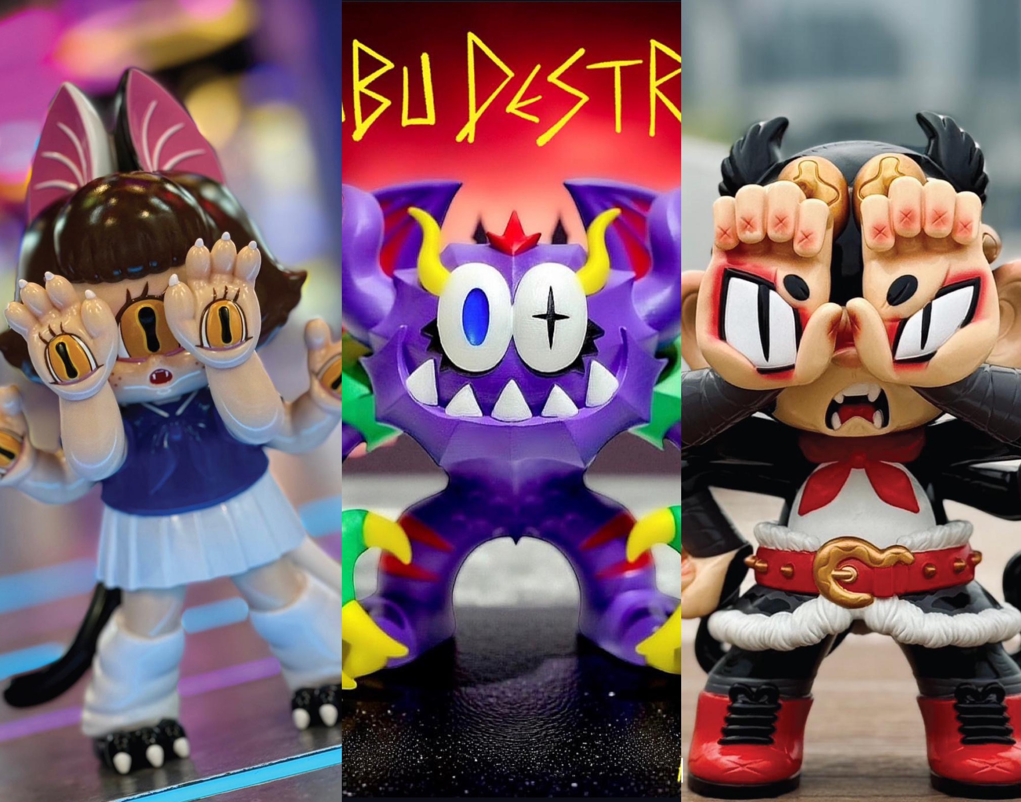 Amaz by Lokianno與日本設計玩具品牌GRAPE BRAIN,將推出多款香港限定特別版商品。PHOTO / Amazing Toy Show 2025