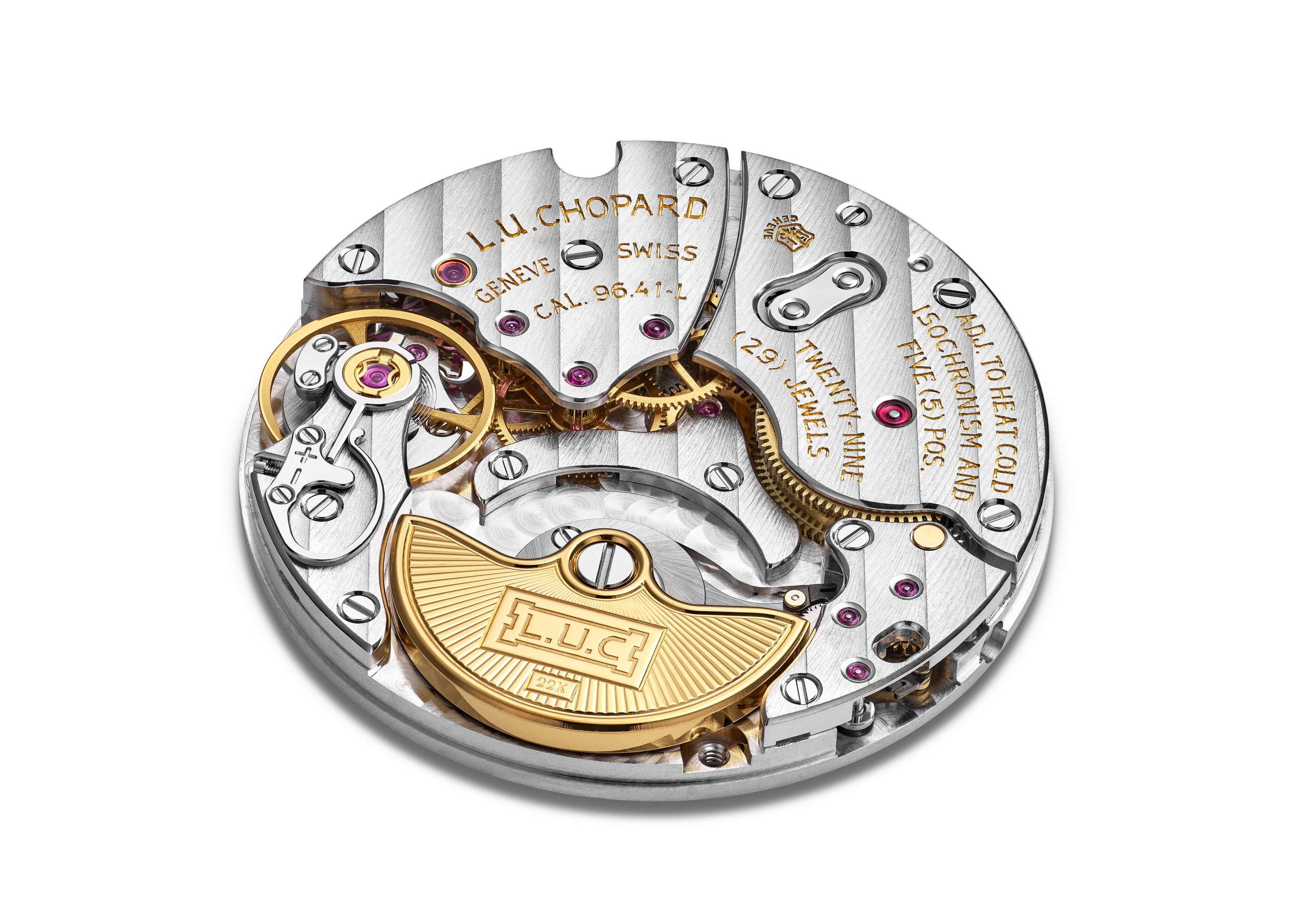 Chopard L.U.C XP Urushi Ukiyo-e由L.U.C 96.41-L自動機芯提供動力。PHOTO/ CHOPARD