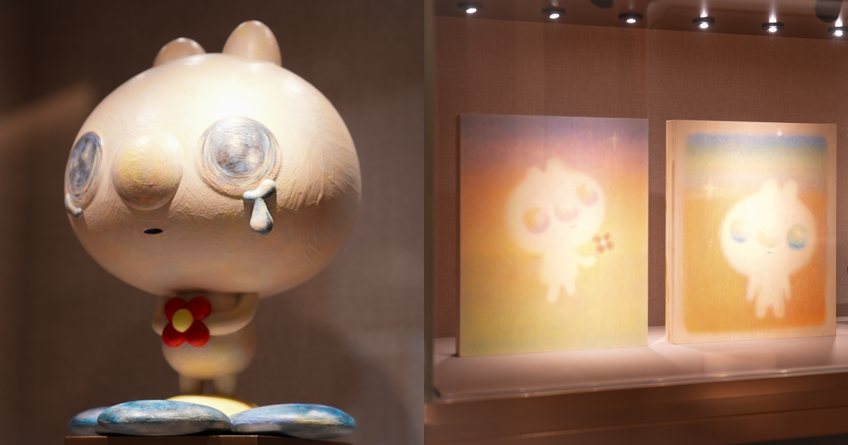 藝術作品靈感源自HANG對北極光的感覺和想像，並以自畫像為媒介，表達傳統文化與現代存在主義之關係，探索選擇、自由與矛盾的深層命題。PHOTO/ ORIENTAL WATCH COMPANY