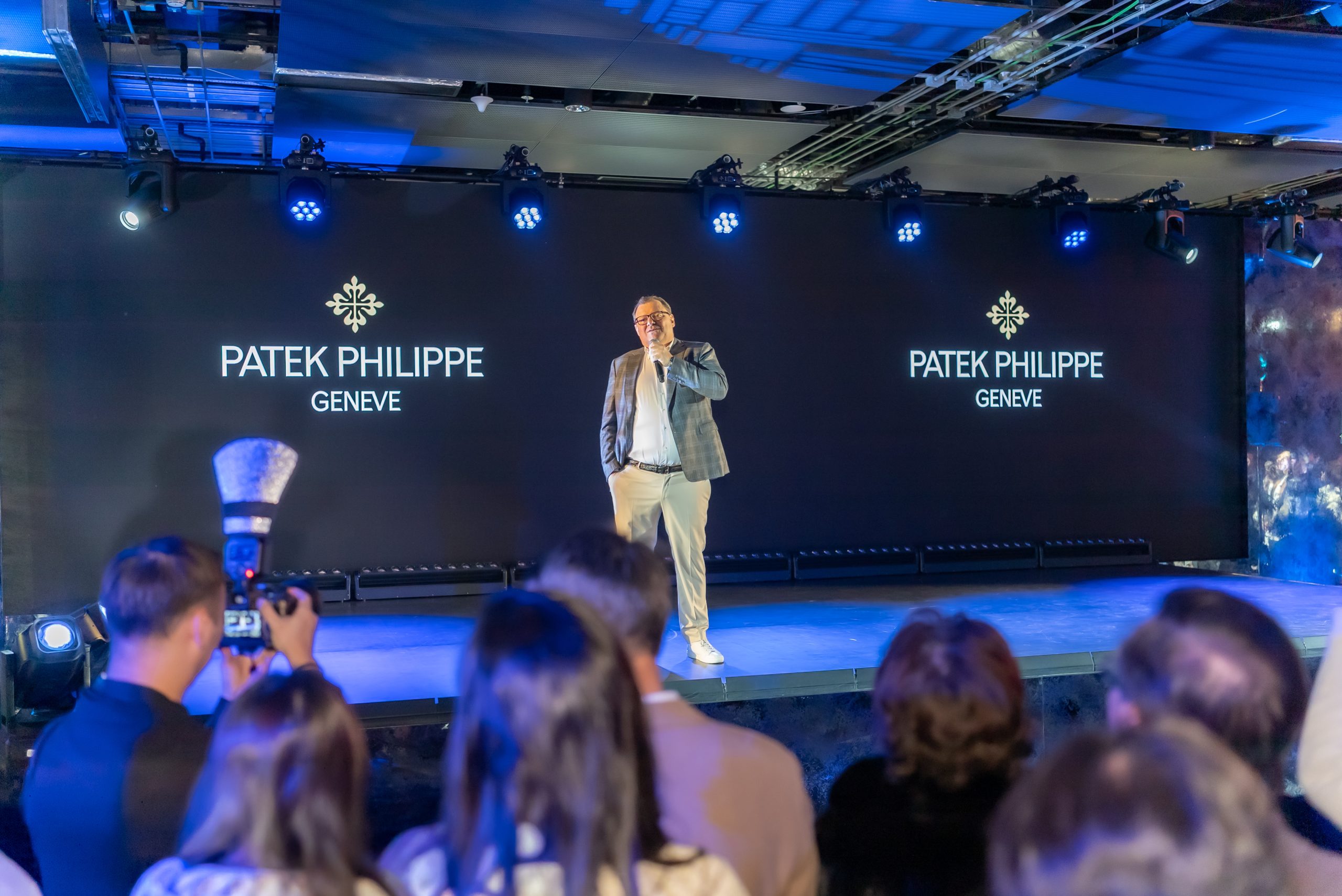 百達翡麗總裁Thierry Stern也有到場，與500多位賓客一同探索全新時計精髓。PHOTO/ PATEK PHILIPPE