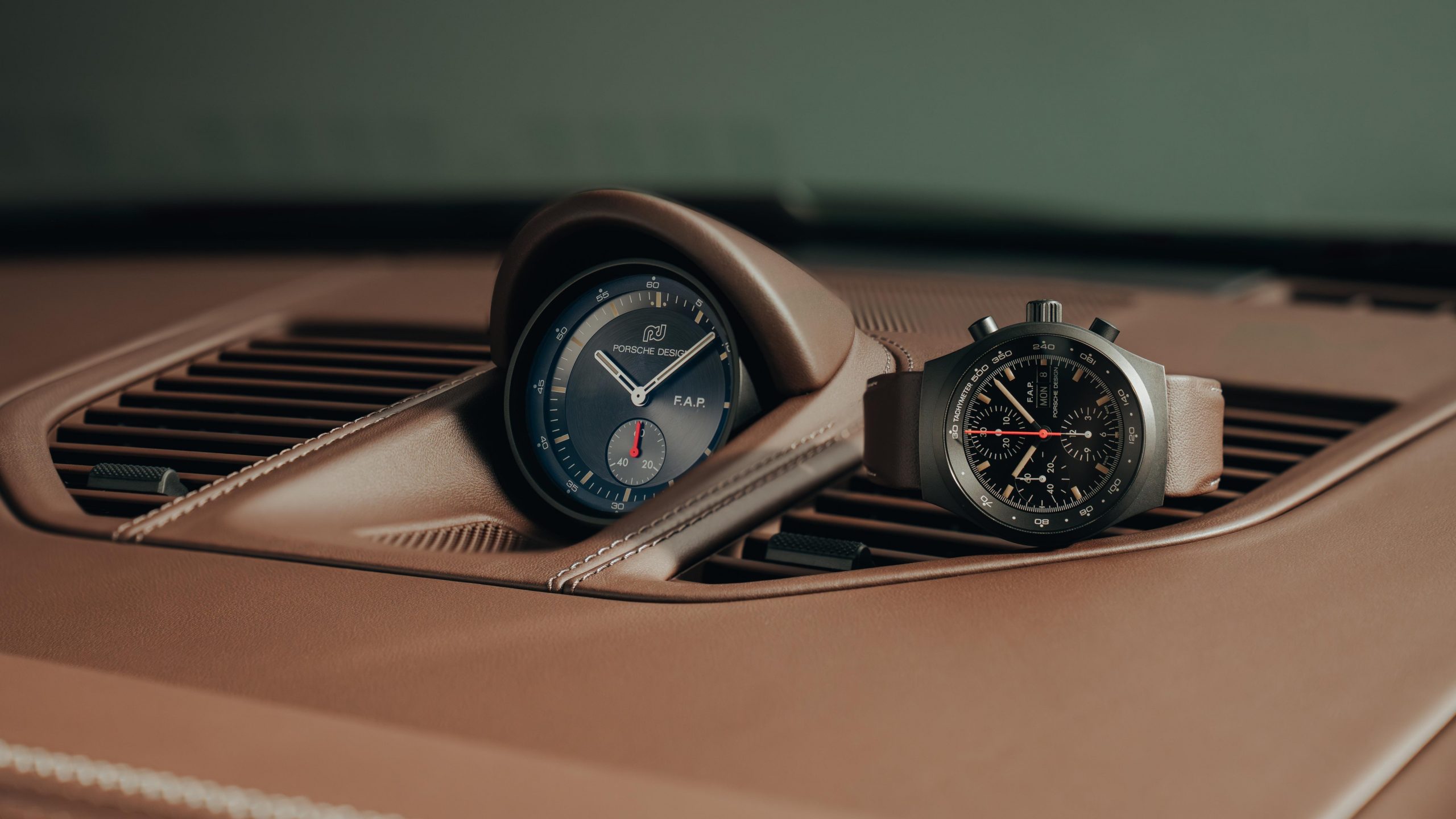 計時碼錶的設計，源自F. A. Porsche個人的Chronograph 1腕錶外觀。PHOTO / Porsche