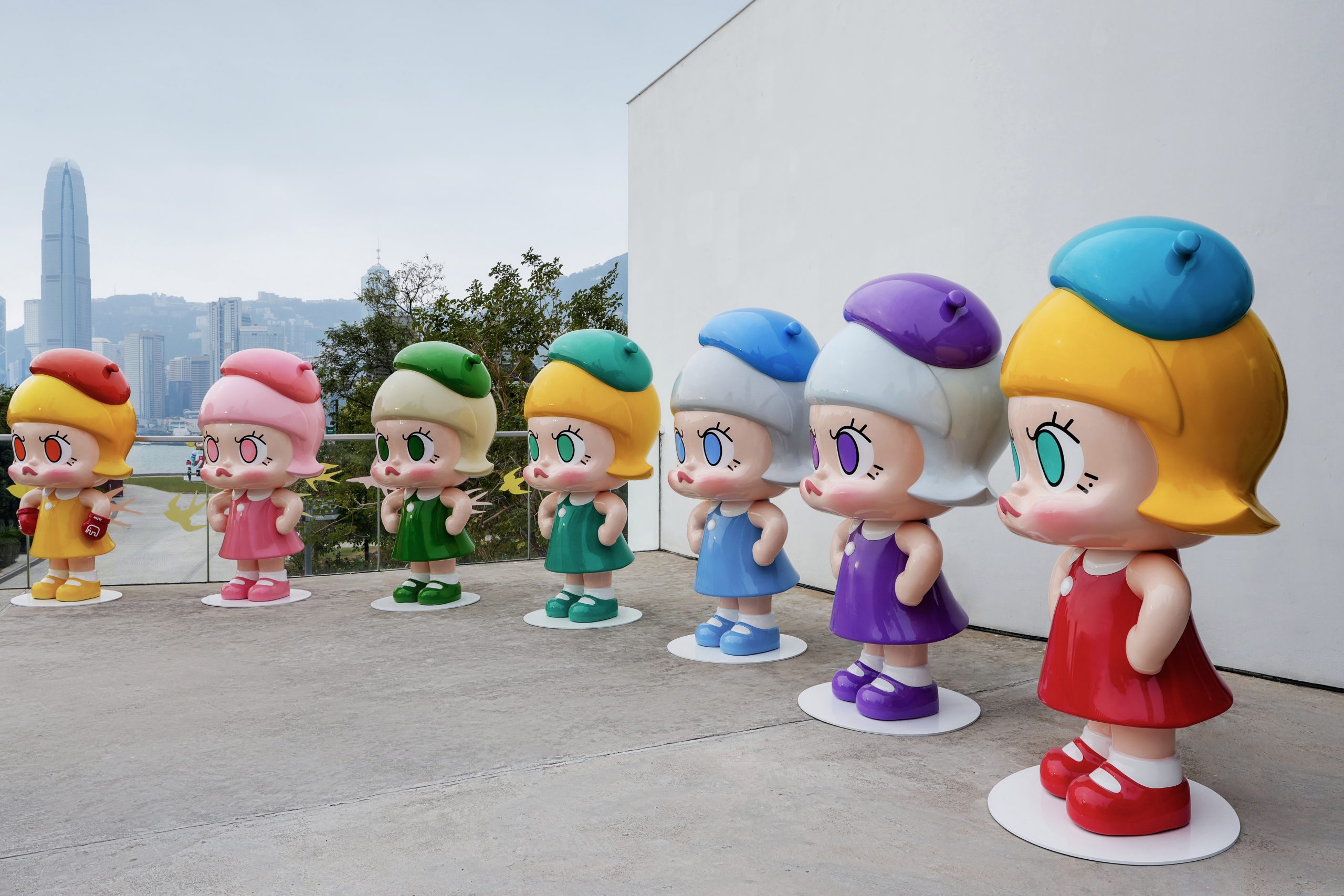 最後的「沿途的風景」展區，帶領觀眾們從藝術家的視角重新走進Molly的世界。PHOTO / POP MART