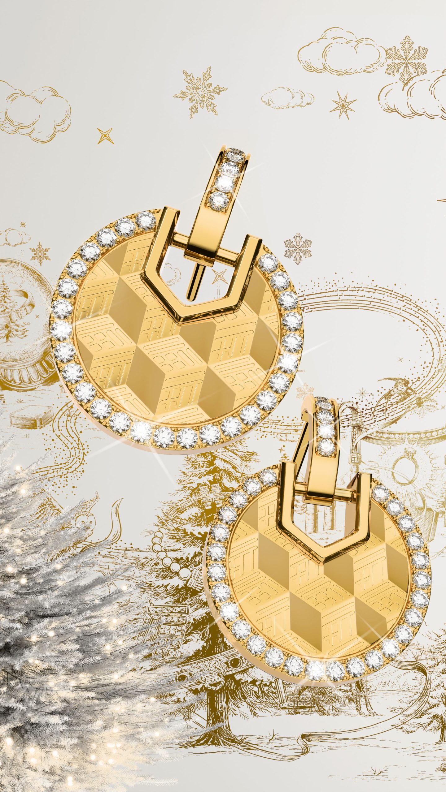 為送上「福」氣的傳統煥發新意，周大福傳福系列的冬日暖意