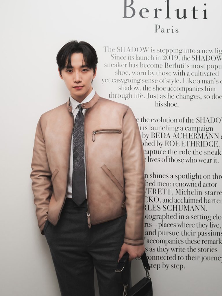 Berluti Shadow 運動鞋廣告於巴黎時裝週發佈 | 品牌大使李俊昊現身展現個人風格