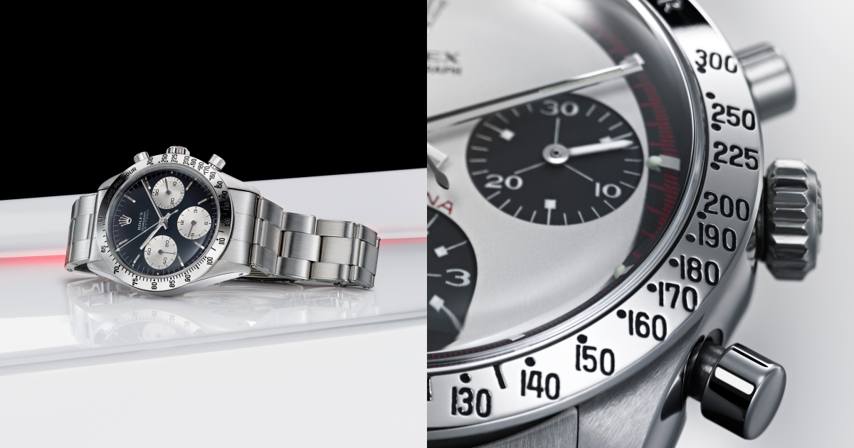 Rolex勞力士在1963年出產的Cosmograph Daytona計時碼錶。PHOTO/ Alain Costa / Rolex