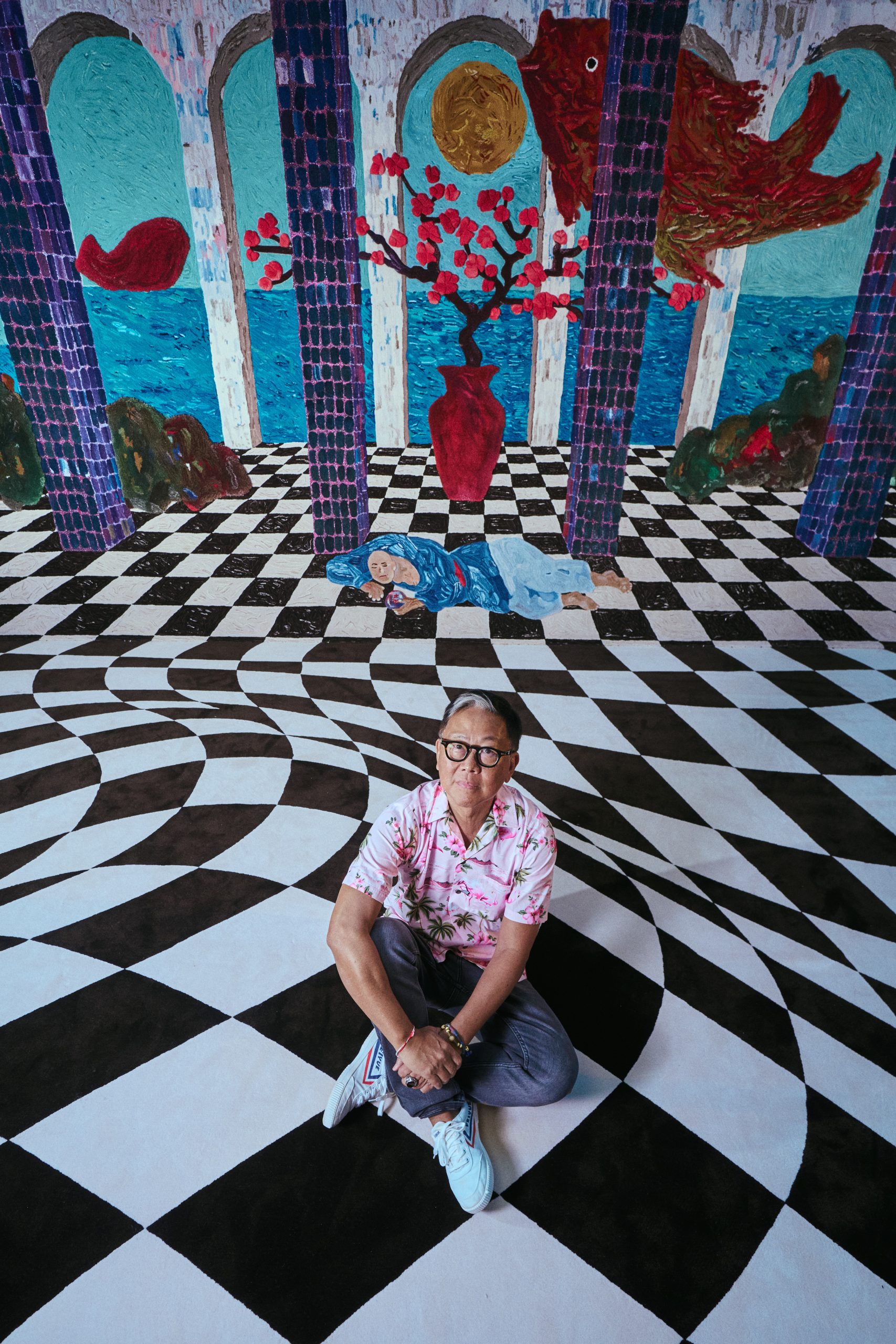 著名建築師兼藝術家林偉而博士（Dr. William Lim），以大膽創新的公共裝置藝術見稱，作品屢見於國際藝壇盛事。PHOTO / The Peninsula Hong Kong